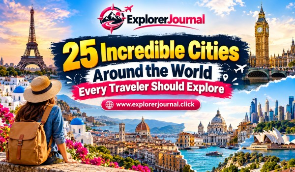 25 Incredible Cities Around the World Every Traveler Should Explore