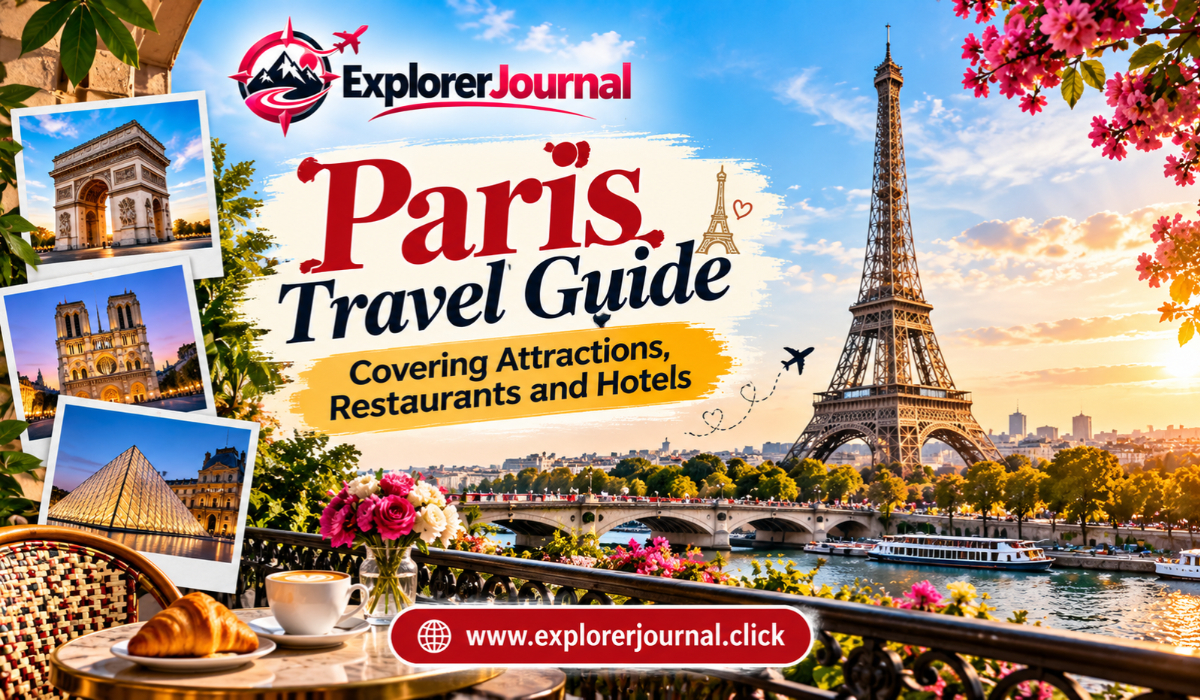Paris Travel Guide Covering Attractions, Restaurants and Hotels